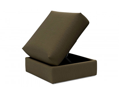 Innovation Living Cornila Ottoman - 575 Vivus Dusty Olive