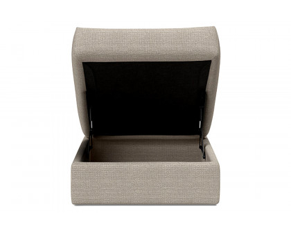 Innovation Living Cornila Ottoman - 579 Kenya Gravel