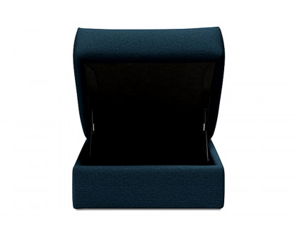 Innovation Living Cornila Ottoman - 580 Argus Navy Blue