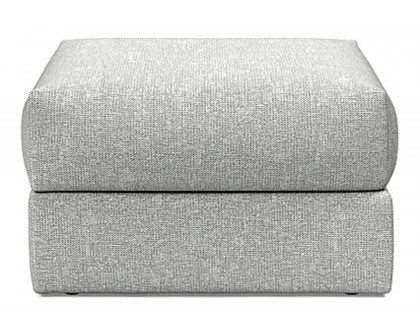 Innovation Living Cornila Ottoman - 590 Micro Check Gray