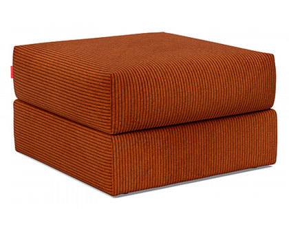 Innovation Living Cornila Ottoman - 595 Corduroy Burnt Orange