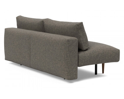 Innovation Living Frode Dark Styletto Sofa Bed - 216 Flashtex Dark Gray