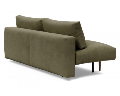 Innovation Living Frode Dark Styletto Sofa Bed - 316 Cordufine Pine Green