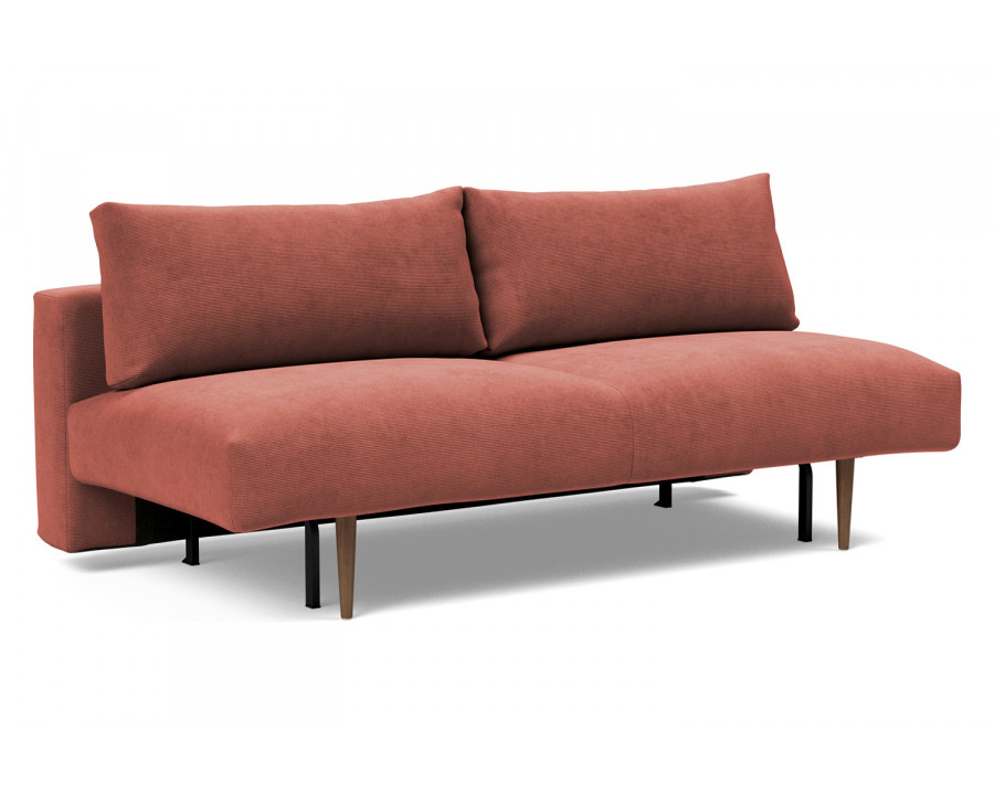 Innovation Living Frode Dark Styletto Sofa Bed - 317 Cordufine Rust