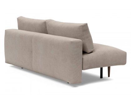 Innovation Living Frode Dark Styletto Sofa Bed - 318 Cordufine Beige