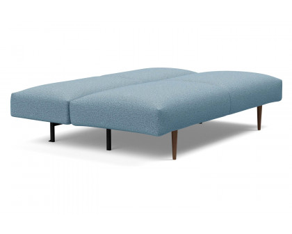 Innovation Living Frode Dark Styletto Sofa Bed - 525 Mixed Dance Light Blue