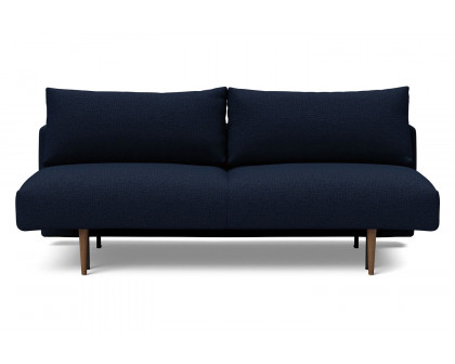 Innovation Living Frode Dark Styletto Sofa Bed - 528 Mixed Dance Blue