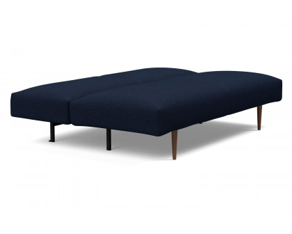 Innovation Living Frode Dark Styletto Sofa Bed - 528 Mixed Dance Blue