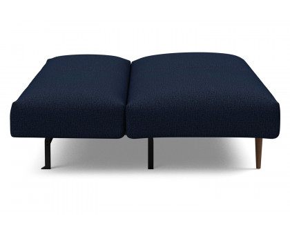 Innovation Living Frode Dark Styletto Sofa Bed - 528 Mixed Dance Blue