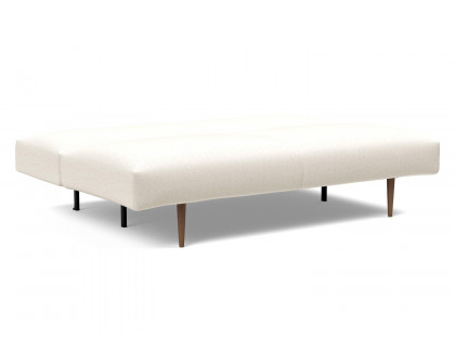 Innovation Living Frode Dark Styletto Sofa Bed - 531 Bouclé Off White