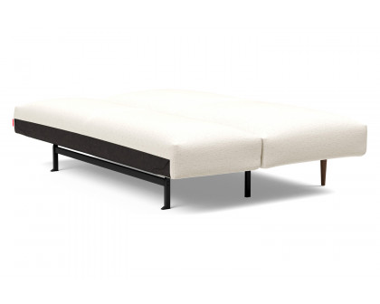 Innovation Living Frode Dark Styletto Sofa Bed - 531 Bouclé Off White