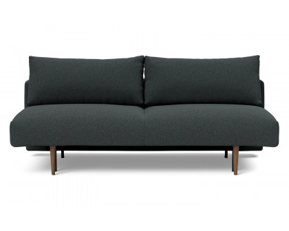 Innovation Living Frode Dark Styletto Sofa Bed - 534 Bouclé Black Raven