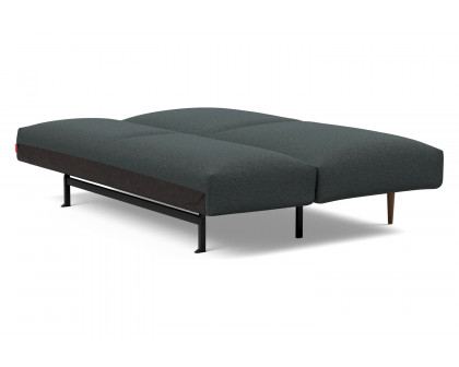 Innovation Living Frode Dark Styletto Sofa Bed - 534 Bouclé Black Raven