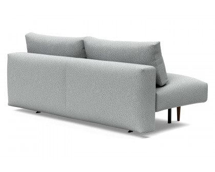 Innovation Living Frode Dark Styletto Sofa Bed - 538 Melange Light Gray