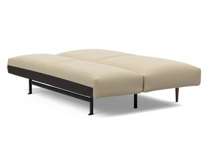 Innovation Living Frode Dark Styletto Sofa Bed - 571 Vivus Dusty Sand