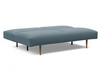 Innovation Living Frode Dark Styletto Sofa Bed - 573 Vivus Dusty Blue