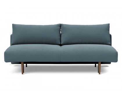 Innovation Living Frode Dark Styletto Sofa Bed - 573 Vivus Dusty Blue