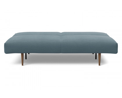 Innovation Living Frode Dark Styletto Sofa Bed - 573 Vivus Dusty Blue