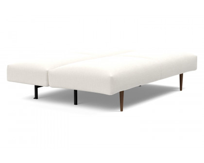 Innovation Living Frode Dark Styletto Sofa Bed - 574 Vivus Dusty Off White