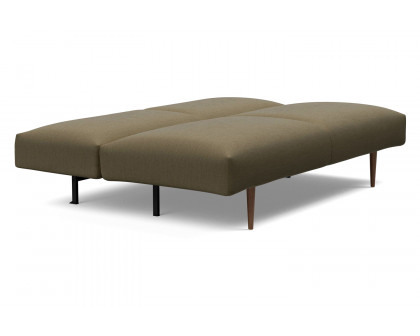 Innovation Living Frode Dark Styletto Sofa Bed - 575 Vivus Dusty Olive