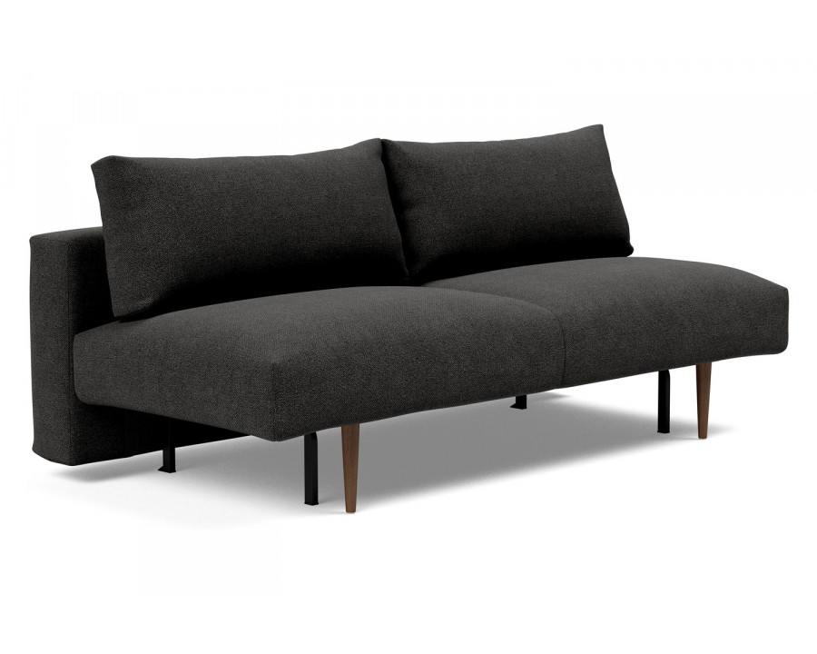 Innovation Living Frode Dark Styletto Sofa Bed - 577 Kenya Dark Gray