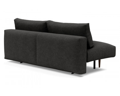 Innovation Living Frode Dark Styletto Sofa Bed - 577 Kenya Dark Gray