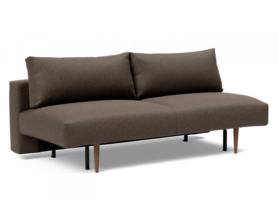 Innovation Living Frode Dark Styletto Sofa Bed - 578 Kenya Taupe