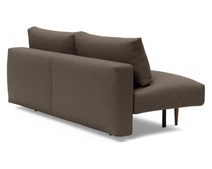 Innovation Living Frode Dark Styletto Sofa Bed - 578 Kenya Taupe