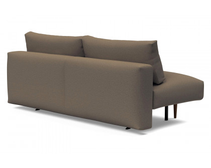 Innovation Living Frode Dark Styletto Sofa Bed - 585 Argus Brown