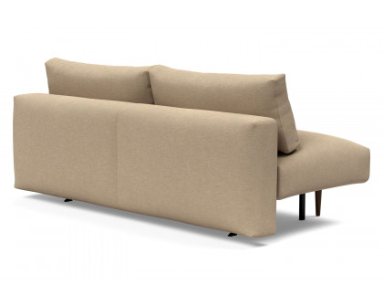 Innovation Living Frode Dark Styletto Sofa Bed - 587 Phobos Mocha