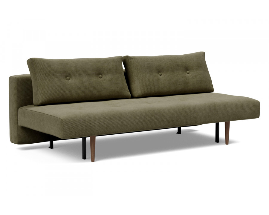 Innovation Living Recast Plus Sofa Bed Dark Styletto - 316 Cordufine Pine Green