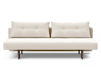 Innovation Living Recast Plus Sofa Bed Dark Styletto - 531 Bouclé Off White