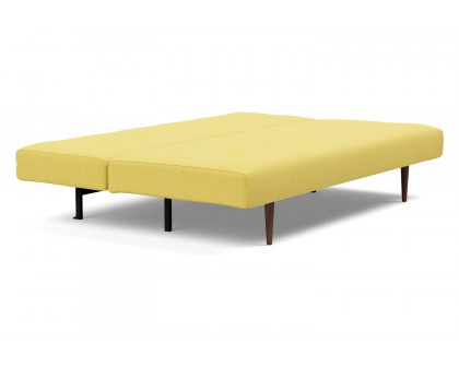 Innovation Living Recast Plus Sofa Bed Dark Styletto - 554 Soft Mustard Flower