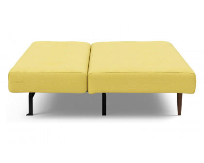 Innovation Living Recast Plus Sofa Bed Dark Styletto - 554 Soft Mustard Flower