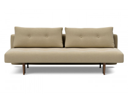 Innovation Living Recast Plus Sofa Bed Dark Styletto - 571 Vivus Dusty Sand