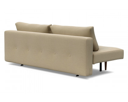 Innovation Living Recast Plus Sofa Bed Dark Styletto - 571 Vivus Dusty Sand