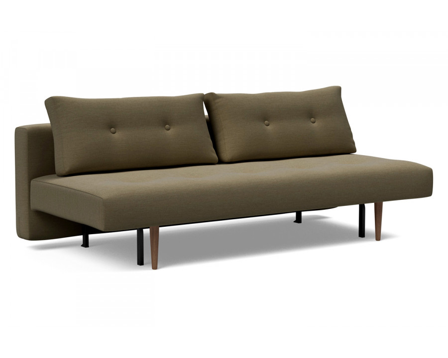 Innovation Living Recast Plus Sofa Bed Dark Styletto - 575 Vivus Dusty Olive