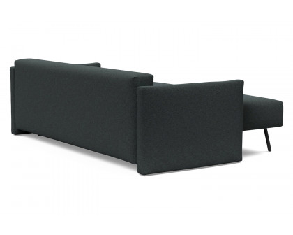 Innovation Living Tripi Sofa Bed - 534 Bouclé Black Raven