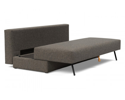 Innovation Living Osvald Sofa Bed - 216 Flashtex Dark Gray