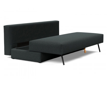 Innovation Living Osvald Sofa Bed - 534 Bouclé Black Raven