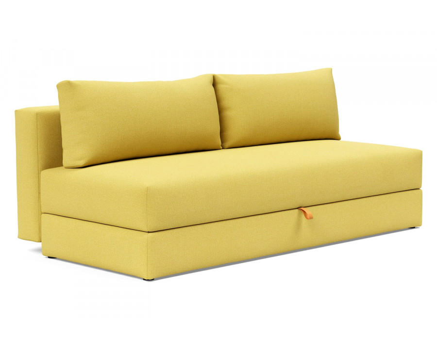 Innovation Living Osvald Sofa Bed - 554 Soft Mustard Flower