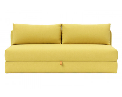 Innovation Living Osvald Sofa Bed - 554 Soft Mustard Flower