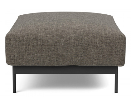 Innovation Living Malloy Ottoman - 216 Flashtex Dark Gray