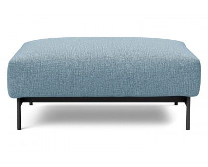 Innovation Living Malloy Ottoman - 525 Mixed Dance Light Blue