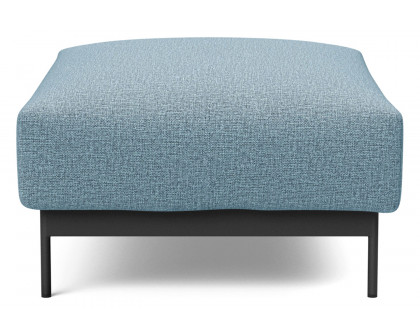 Innovation Living Malloy Ottoman - 525 Mixed Dance Light Blue