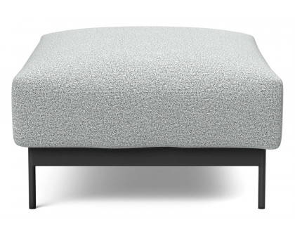 Innovation Living Malloy Ottoman - 538 Melange Light Gray