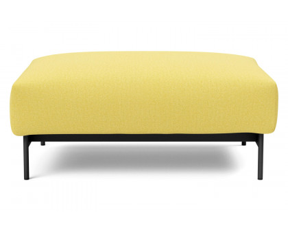 Innovation Living Malloy Ottoman - 554 Soft Mustard Flower