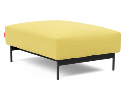 Innovation Living Malloy Ottoman - 554 Soft Mustard Flower