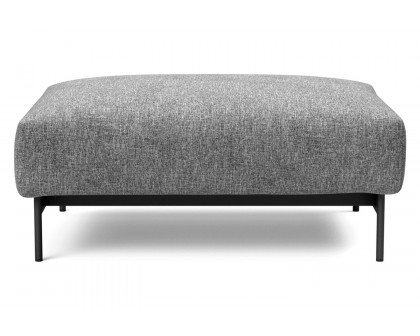 Innovation Living Malloy Ottoman - 563 Twist Charcoal