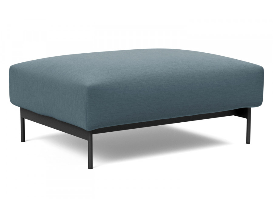 Innovation Living Malloy Ottoman - 573 Vivus Dusty Blue